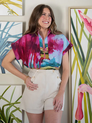 Poppy Pullover - Bellamy Sunset
