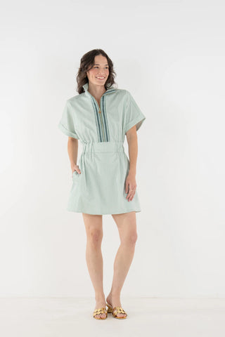 Pullover Dress - Feldspar Stripe