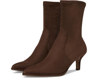 Amara Boot - Dark Brown Suede