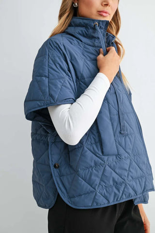 Jamel Puffer Jacket - Blue