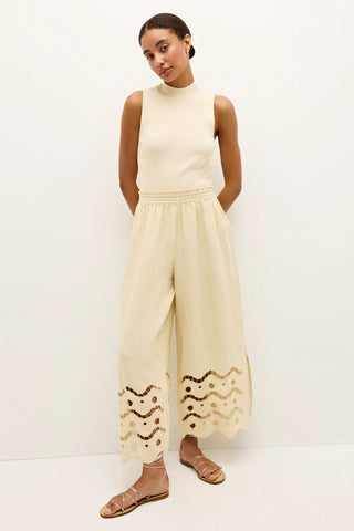 Marin Pant - Birch Eyelet