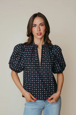 Alix Blouse - Scarf