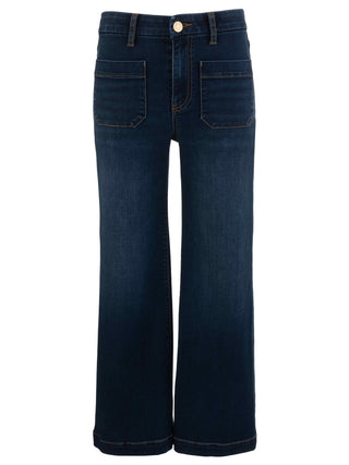 Meg High Rise Wide Leg With Patch Pockets Reg Hem