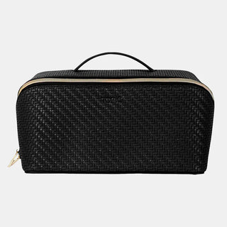 Herringbone Beauty Bag Large - Licorice