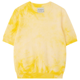 Batik Tee - Pale Yellow Primrose