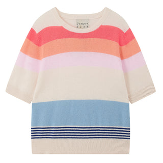 Deckchair Stripe T-Shirt - Jasmine Multi