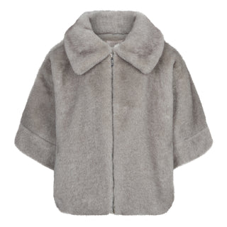 Coat Poncho Fake Fur