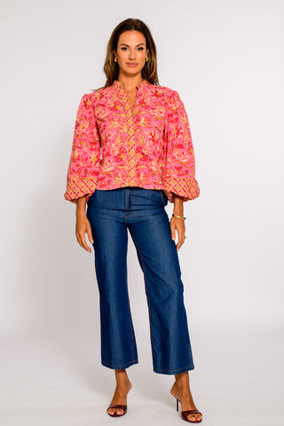 Emily Top - Grandeur Cherry