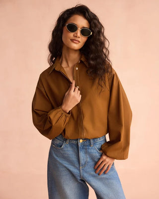 Nero Blouse - Cinnamon