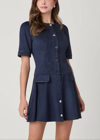 Merina Dress - Navy