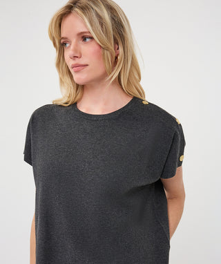 Poncho With Buttons