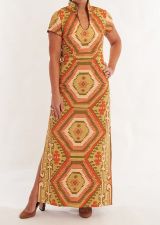 Tarpon Dress - Kilim Squash