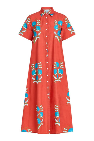 Gibbons Dress, Cinnaleaf