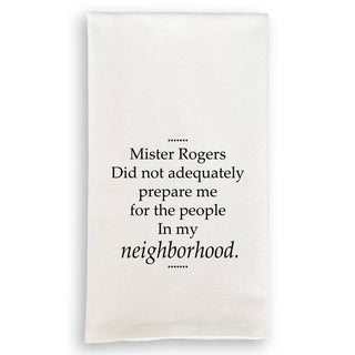MIster Rogers Dishtowel