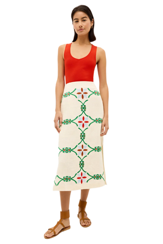 Chandler Skirt - Trellis
