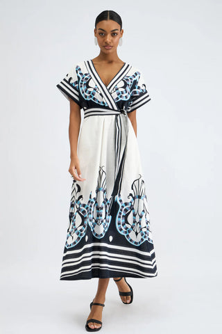 Sailor Dress - Harbor Silver Mist