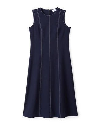 Rain Midi Dress - Dark Navy