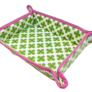 Brushstrokes Green Snap Tray