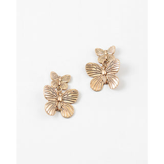 Vintage Gold Butterfly