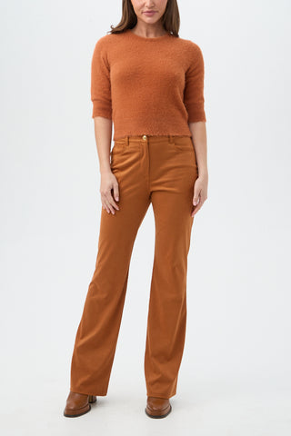 Maliah Fuzzy Sweater - Amber