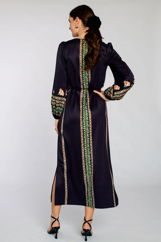 Dawn Maxi Dress - Garland Stripe