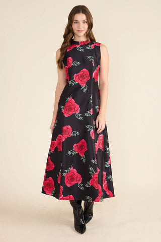 Levina Dress- Rose De Nuit
