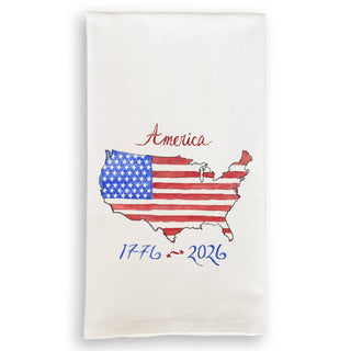America The Beautiful Dishtowel