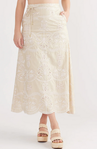 Neva Skirt - Cobblestone