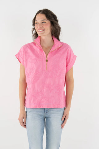 Poppy Pullover - Rose