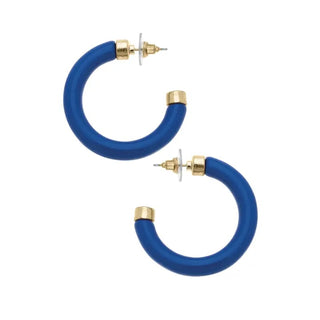 Hilyer Resin Hollow Hoop Earrings