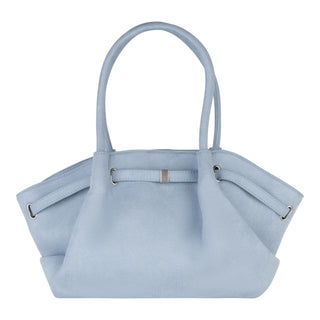 Suede Bag - Pacific Blue