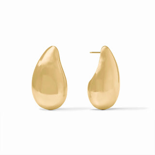 Wave Earring Gold Small
