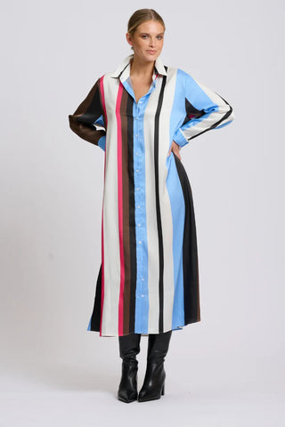 Luxe Luna Shirt Dress - All Sort Print