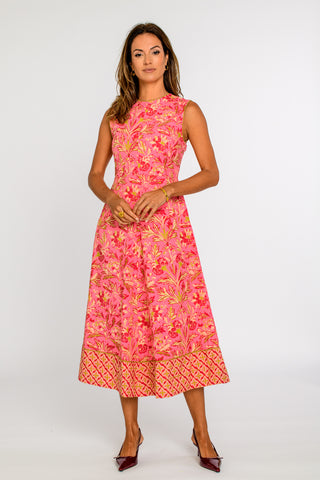 Claire Dress - Grandeur Cherry