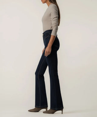 Stella High Rise Fab Ab Flare W/Raw Hem Front Pocket