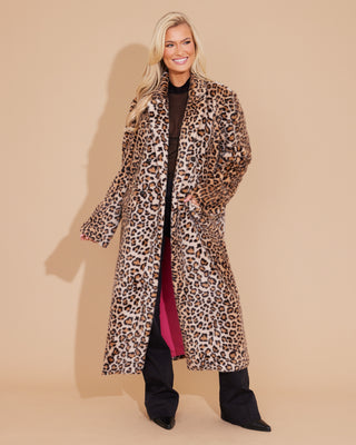 Alexandra Coat - Leopard