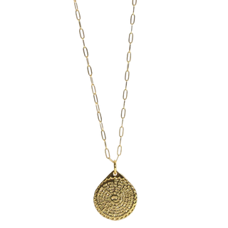 Lord's Prayer Medallion Necklace