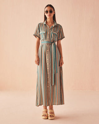 Amira Shirt Dress - Neea Tropic
