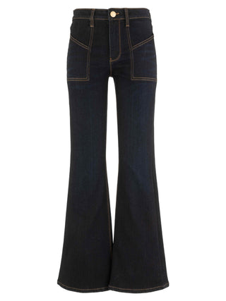 Stella High Rise Fab Ab Flare W/Raw Hem Front Pocket