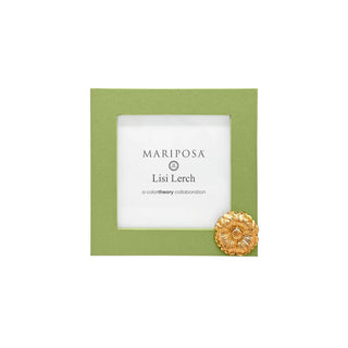 Meadow Green Scallop 4x4 Frame
