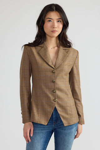 Arthur Blazer - Fawn Plaid