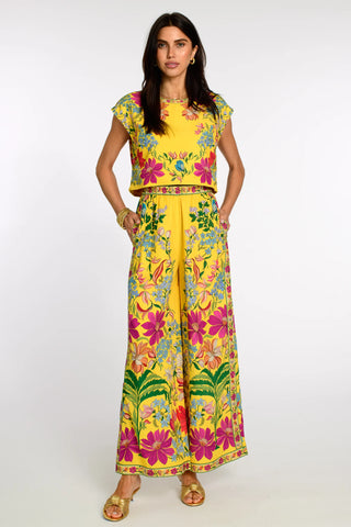 Presley Pant - Tapestry Yellow