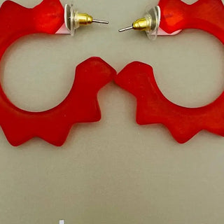 Retro Hoop Red