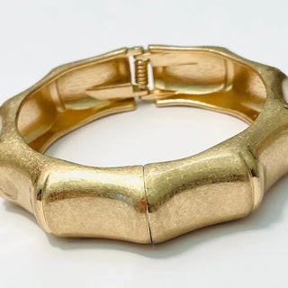 Hinged Bamboo Cuff (Vintage)