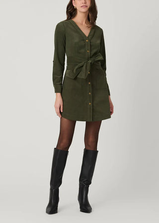 Manon Dress - Forest Green