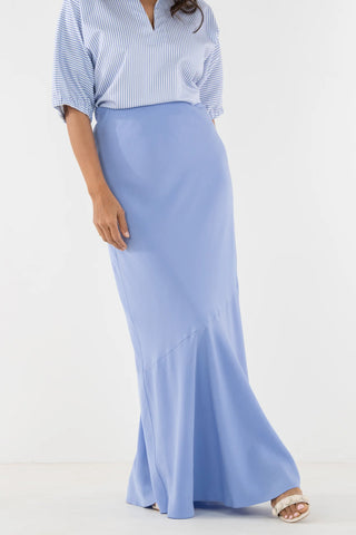 Bias Skirt - Grapemist