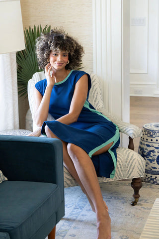 Channing Dress - Navy