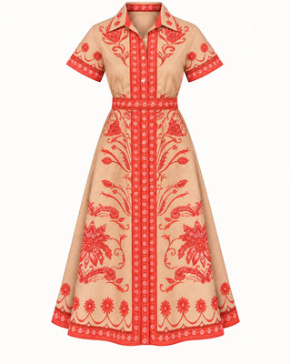 Chelsea Shirtdress - Biltmore Tan